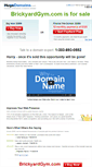 Mobile Screenshot of brickyardgym.com